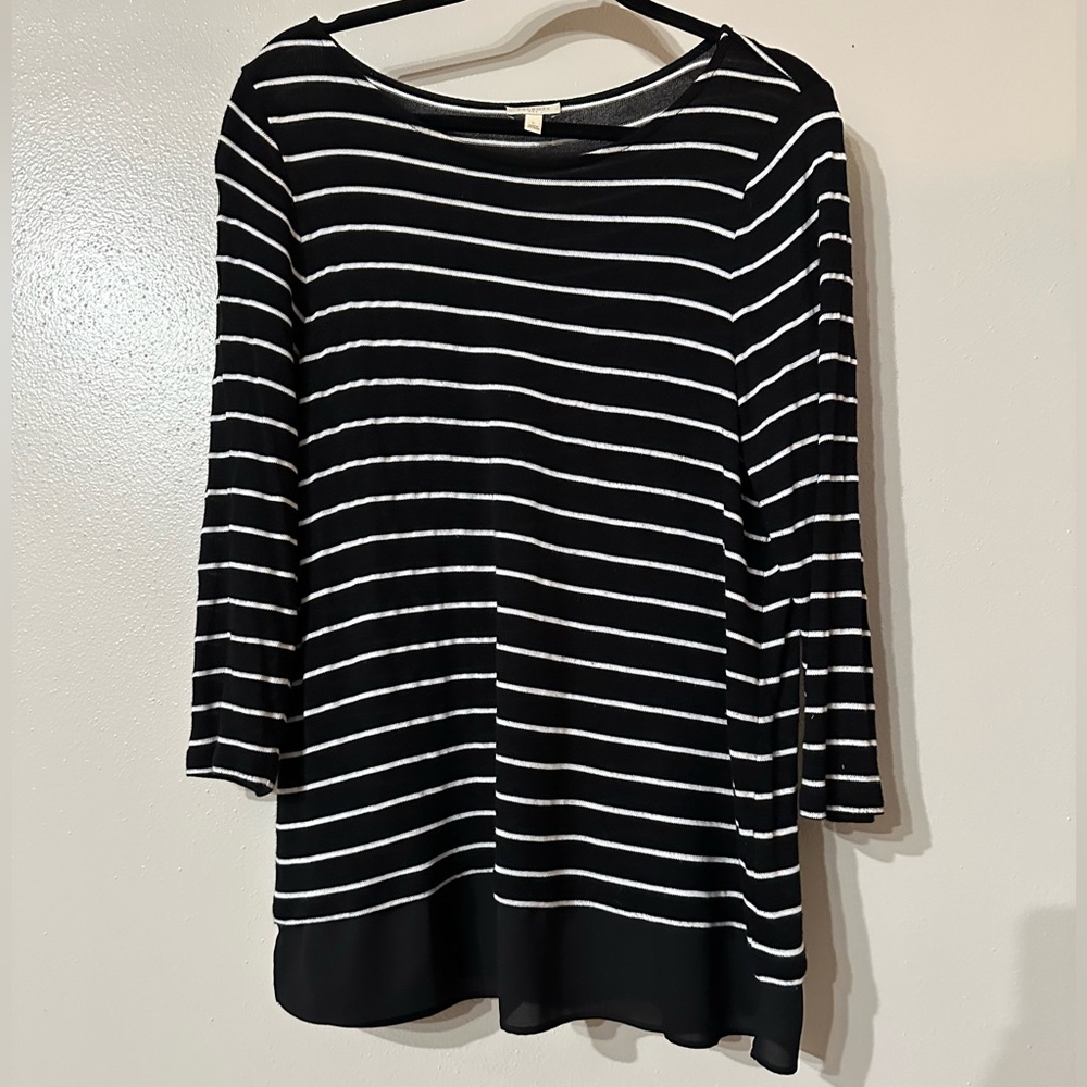 Talbots Striped Blouse